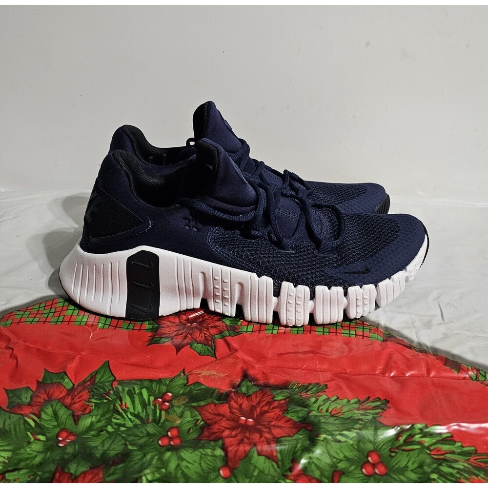 New Nike Free Metcon 4 College Navy White Running Shoes CT3886-491 Men's Size 10 - Picture 6 of 9